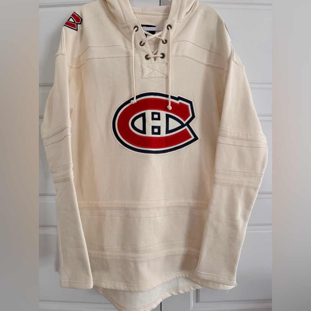‘47 Montreal Canadiens NHL Hockey Heavyweight Jersey Lacer Hoodie